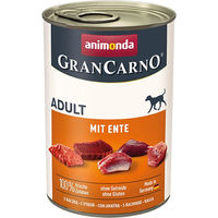 Produktbild von Animonda GranCarno Adult Hundefutter mit Ente und Schwein, getreidefrei, 6 x 400 g - 6 x 400 g