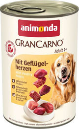 Animonda GranCarno Adult Hundefutter mit Geflügel und Schwein Stückchen, getreidefrei, 6 x 400 g – Bild 1 von 1