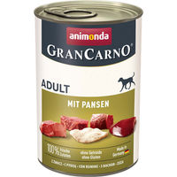Produktbild von Animonda GranCarno Adult Hundefutter mit Pansen Getreidefrei 6x400 g - 6 x 400 g