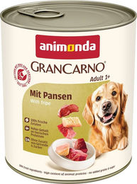 Produktbild von Animonda GranCarno Adult Hundefutter mit Rind und Pansen getreidefrei 6x800g