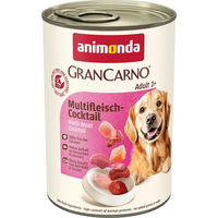 Produktbild von Animonda GranCarno Adult Hundefutter Multifleischcocktail mit Geflügel 6x400g
