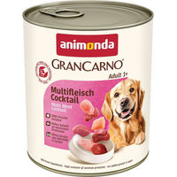 Produktbild von Animonda GranCarno Adult Hundefutter Multifleischcocktail mit hohem Fleischanteil 6x800g