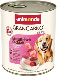 Produktbild von Animonda GranCarno Adult Hundefutter Multifleischcocktail mit Rind und Huhn in Sauce 24x800g