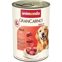 Produktbild von animonda GranCarno Adult Hundefutter Rind Pastete getreidefrei 6 x 400 g