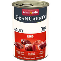 Produktbild von Animonda GranCarno Adult Hundefutter Rindfleisch pur in Sauce, getreidefrei, 6 x 400 g - 6 x 400 g