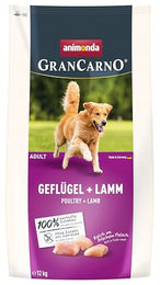 Animonda GranCarno Adult Hundetrockenfutter Geflügel und Lamm getreidefrei glutenfrei 12 kg - 12 kg – Bild 1 von 5