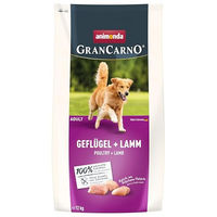 Produktbild von Animonda GranCarno Adult Hundetrockenfutter Geflügel und Lamm getreidefrei glutenfrei 12 kg - 12 kg