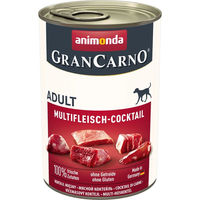 Produktbild von Animonda GranCarno Adult Multifleisch-Cocktail Hundefutter Nassfutter Getreidefrei 6 x 400 g - 6 x 400 g