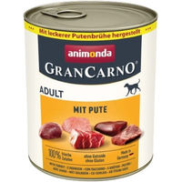 Produktbild von Animonda GranCarno Adult Nassfutter mit Pute und Schwein in Sauce, getreidefrei und glutenfrei, 6 x 800 g - 6 x 800 g