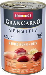 Animonda GranCarno Adult Sensitiv Hund Nassfutter Huhn und Reis 6 x 400 g - 6 x 400 g – Bild 1 von 9
