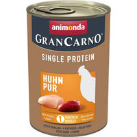 Produktbild von Animonda GranCarno Adult Single Protein Hund Nassfutter Huhn pur 6 x 400 g - 6 x 400 g