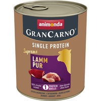 Produktbild von Animonda GranCarno Adult Single Protein Supreme Hundefutter Lamm Monoprotein 6 x 800 g - 6 x 800 g