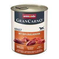Produktbild von Animonda GranCarno Hund Nassfutter Adult Geflügel und Schwein in Sauce getreidefrei 6 x 800 g - 6 x 800 g