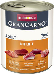 Animonda GranCarno Hundefutter Adult Ente und Schwein getreidefrei 6 x 800 g - 6 x 800 g – Bild 1 von 9