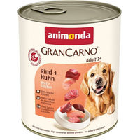Produktbild von Animonda GranCarno Hundefutter Adult mit Rind und Huhn 6x800g
