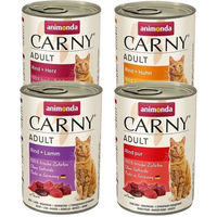 Produktbild von Animonda GranCarno Hundefutter Mixpaket für Adult Rind Huhn Lamm getreidefrei und glutenfrei 4 x 400 g