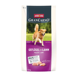 Animonda GranCarno Hundetrockenfutter Adult Geflügel und Lamm getreidefrei 4 kg - 4 kg – Bild 1 von 6