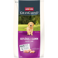 Produktbild von Animonda GranCarno Junior Hundefutter Geflügel und Lamm getreidefrei 2 x 12 kg - 2 x 12 kg