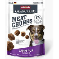 Produktbild von Animonda GranCarno Meat Chunks Adult Hundefutter Lamm 6x80 g - 6 x 80 g