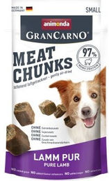 Produktbild von Animonda GranCarno Meat Chunks Adult Hundefutter Lamm getreidefrei 8x60 g - 8 x 60 g