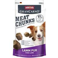 Produktbild von Animonda GranCarno Meat Chunks Adult Hundefutter Lamm getreidefrei 8x60 g - 8 x 60 g