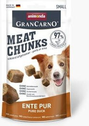 Produktbild von Animonda GranCarno Meat Chunks Hundefutter Adult Ente getreidefrei mit hohem Fleischanteil 8x60 g - 8 x 60 g