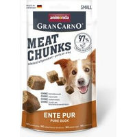 Produktbild von Animonda GranCarno Meat Chunks Hundefutter Adult Ente getreidefrei mit hohem Fleischanteil 8x60 g - 8 x 60 g