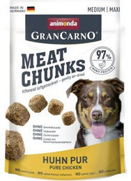 Produktbild von Animonda GranCarno Meat Chunks Hundefutter Adult Huhn Getreidefrei 6x80 g - 6 x 80 g