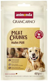 animonda GranCarno Meat Chunks Hundeleckerli Huhn pur 60g – Bild 1 von 1