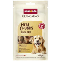 Produktbild von animonda GranCarno Meat Chunks Hundeleckerli Huhn pur 60g