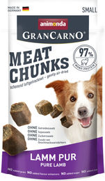 Animonda GranCarno Meat Chunks Hundesnack Lamm pur getreidefrei Adult 8x 60 g - 16 x 60 g – Bild 1 von 8