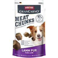 Produktbild von Animonda GranCarno Meat Chunks Hundesnack Lamm pur getreidefrei Adult 8x 60 g - 16 x 60 g