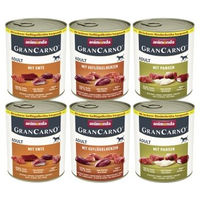Produktbild von Animonda GranCarno Original Hund Nassfutter Adult Deftige Variation Geflügel und Ente Getreidefrei 6 x 800 g - 6 x 800 g