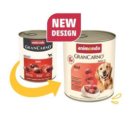 Animonda GranCarno Original Hund Nassfutter Adult Rind 6x800 g - 6 x 800 g – Bild 1 von 2