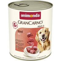 Produktbild von Animonda GranCarno Original Hund Nassfutter Adult Rind mit hohem Fleischanteil 12x800 g