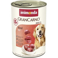 Produktbild von Animonda GranCarno Original Hund Nassfutter Adult Rind Monoprotein 24x400 g - 24 x 400 g