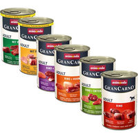 Produktbild von Animonda GranCarno Original Hundefutter Adult Rind und Lamm Stückchen in Sauce getreidefrei 6 x 400 g