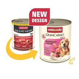 Animonda GranCarno Original Nassfutter Hund Adult Multifleisch Cocktail 24x800 g - 24 x 800 g – Bild 1 von 2