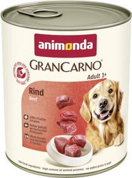 Animonda GranCarno Original Nassfutter Hund Adult Rind mit hohem Fleischanteil 24x800 g – Bild 1 von 3