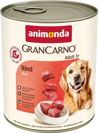 Produktbild von Animonda GranCarno Rind Pur Monoprotein Nassfutter für Senioren 6x800g