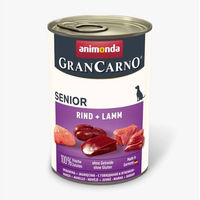 Produktbild von Animonda GranCarno Senior Hundefutter Rind und Lamm Getreidefrei 6 x 400 g Dosen - 6 x 400 g