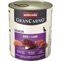 Produktbild von Animonda GranCarno Senior Hundefutter Rind und Lamm getreidefrei 800 g - 6 x 800 g