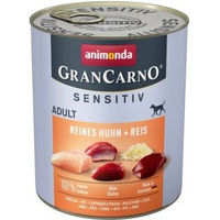 Produktbild von Animonda GranCarno Sensitiv Hund Adult Nassfutter Huhn und Rind 6x800 g - 6 x 800 g