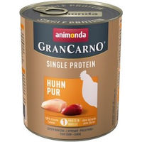 Produktbild von Animonda GranCarno Single Protein Hund Adult Huhn pur getreidefrei Nassfutter 12x800 g - 12 x 800 g