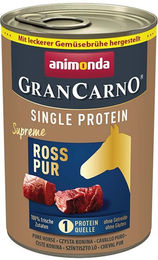 Produktbild von Animonda GranCarno Single Protein Pferd Adult Nassfutter 6x400g