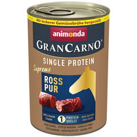 Produktbild von Animonda GranCarno Single Protein Pferd Adult Nassfutter 6x400g
