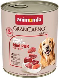 Animonda GranCarno Single Protein Rind pur Hundefutter Adult 24x800g Monoprotein – Bild 1 von 2