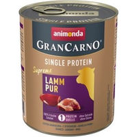 Produktbild von Animonda GranCarno Single Protein Supreme Nassfutter Hund Adult Lamm pur getreidefrei 6x800 g - 6 x 800 g