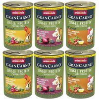 Produktbild von Animonda GranCarno Superfoods Adult Hundefutter Variation Mixpack 24x400g