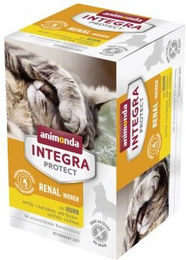 Animonda Integra Protect Adult Diätfutter für Katzen Niere Huhn 6 x 100g - 6 x 100 g – Bild 1 von 8